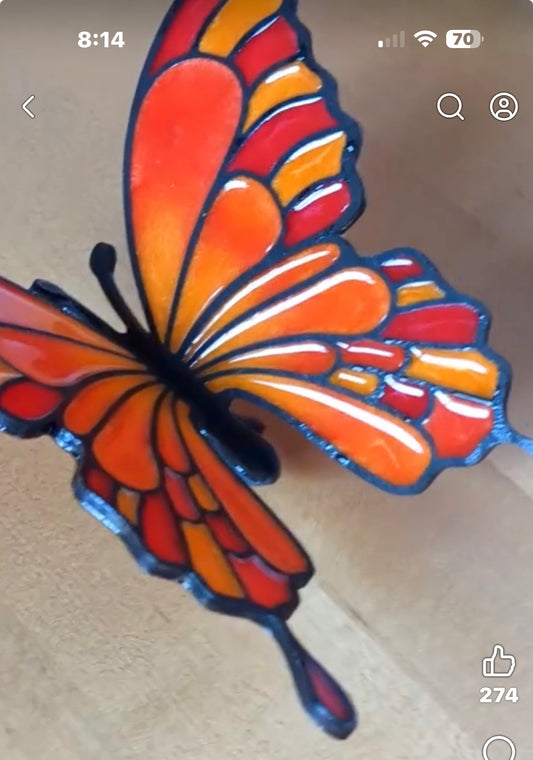 Butterfly UV Resin