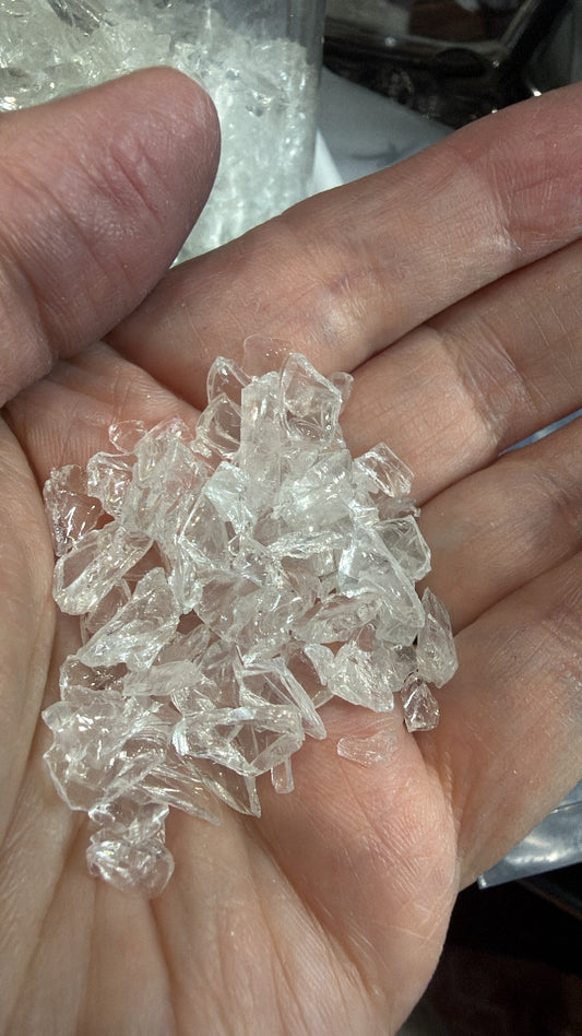 16 ounces clear glass